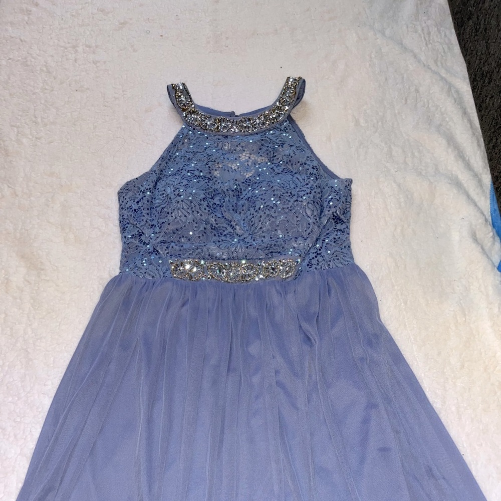 Periwinkle homecoming dress